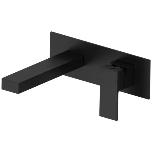 Смеситель для раковины Wonzon & Woghand Cube WW-88869016-MB встраиваемый, черный матовый