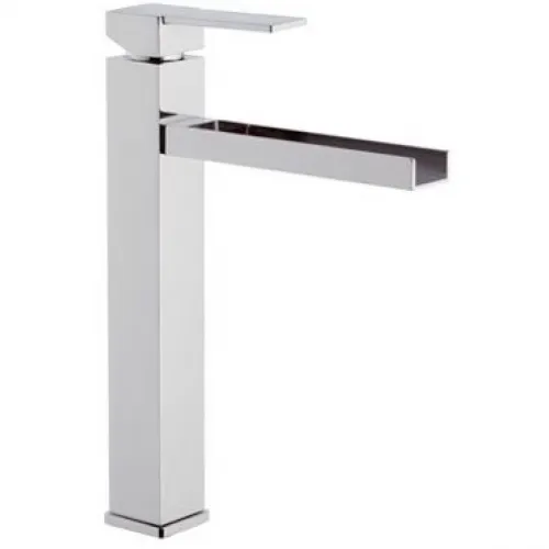 Смеситель для раковины Remer Qubika Cascata QC11L без донного клапана, хром