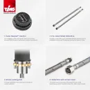 Смеситель для раковины Timo Briana 7111/17F золотой матовый