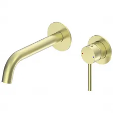 Смеситель для раковины Wonzon & Woghand Stick WW-88869017-BG встраиваемый, золотой матовый