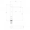 Смеситель для раковины Abber Rund AF8711 CoolStart, хром