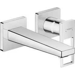 Смеситель для раковины Hansgrohe Metropol 74525000 встраиваемый, без донного клапана, хром