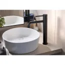 Смеситель для раковины Aquatek Оберон AQ1304MB без донного клапана, черный матовый