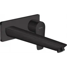 Смеситель для раковины Hansgrohe Talis E 71734670 встраиваемый, без донного клапана, черный матовый