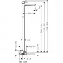 Смеситель для отдельностоящей раковины Hansgrohe Metropol 74530000
