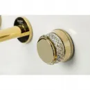 Смеситель для раковины Boheme Aura 152-2-G-A встраиваемый, золотой