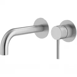Смеситель для раковины Plumberia Selection IXO KITXO1135CS250 встраиваемый, без донного клапана, матовый хром