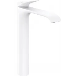 Смеситель для раковины Hansgrohe Vivenis 75042700 без донного клапана, белый матовый
