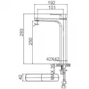 Смеситель для раковины Wonzon & Woghand Arnie WW-691104-CR хром