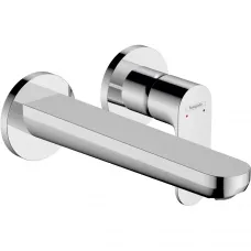 Смеситель для раковины Hansgrohe Rebris S 72528000 встраиваемый, с выпуском, хром