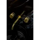 Смеситель для раковины Boheme Prestige 152-2-MG-PR встраиваемый, золотой матовый