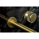 Смеситель для раковины Boheme Aura 152-2-MG-A встраиваемый, золотой матовый
