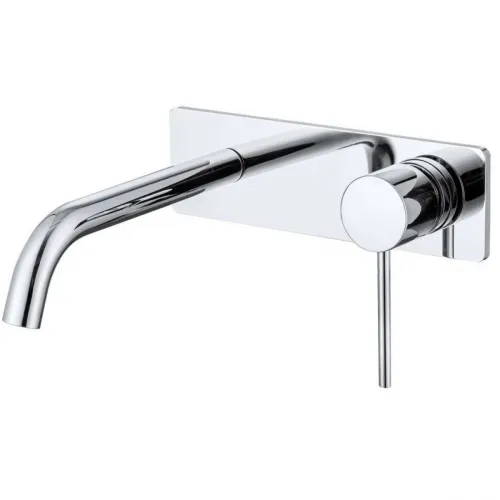 Смеситель для раковины Allen Brau Glority 5.51004-00 встраиваемый, без донного клапана, хром