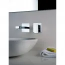 Смеситель для раковины Paini Dax-R 84CR208RQ встраиваемый, без донного клапана, хром
