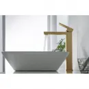 Смеситель для раковины Timo Selene 3011/17F золотой матовый