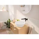 Смеситель для раковины Hansgrohe Rebris S 72528670 встраиваемый, с выпуском, черный матовый