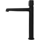 Смеситель для раковины BelBagno Uno UNO-LMC-NERO-W0 без донного клапана, черный матовый