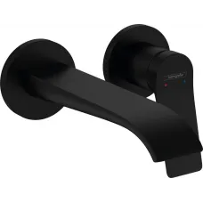 Смеситель для раковины Hansgrohe Vivenis 75050670 встраиваемый, с выпуском, черный матовый