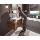 Смеситель для раковины Hansgrohe Vivenis 75050700 встраиваемый, с выпуском, белый матовый