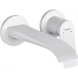 Смеситель для раковины Hansgrohe Vivenis 75050700 встраиваемый, с выпуском, белый матовый