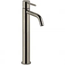 Смеситель для раковины Gessi Via Tortona 18604#149 без донного клапана, никель матовый