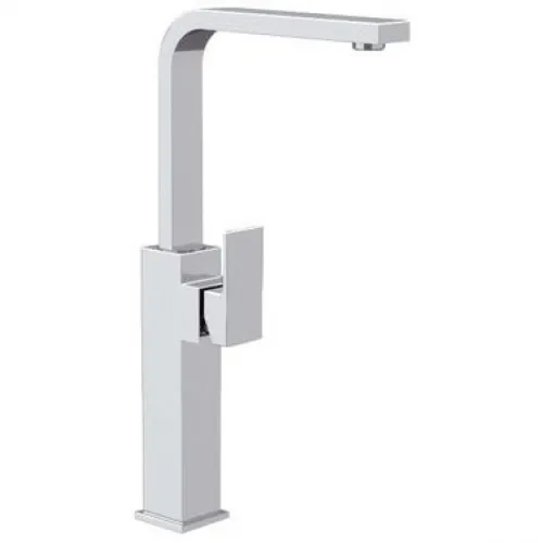 Смеситель для раковины Remer Q-Design QD10GL с донным клапаном, хром