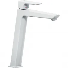 Смеситель для раковины Nobili Acquaviva VV103128/2WM с донным клапаном, белый матовый
