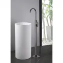 Смеситель напольный для раковины Abber Wasserfall AF8640NG никель