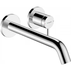 Смеситель для раковины Hansgrohe Tecturis S 73351000 встраиваемый, с выпуском, хром
