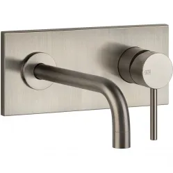Смеситель для раковины Gessi Via Tortona 44827#149 встраиваемый, без донного клапана, никель матовый