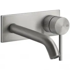Смеситель для раковины Gessi Gessi316 54488#239 встраиваемый, без донного клапана, нержавеющая сталь