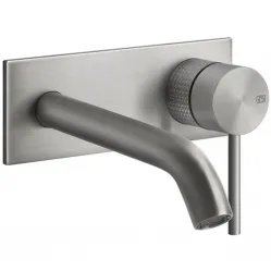 Смеситель для раковины Gessi Gessi316 54488#239 встраиваемый, без донного клапана, нержавеющая сталь