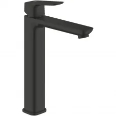 Смеситель для раковины Grohe Cubeo 1017292430 без донного клапана, черный матовый