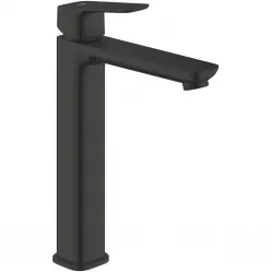 Смеситель для раковины Grohe Cubeo 1017292430 без донного клапана, черный матовый