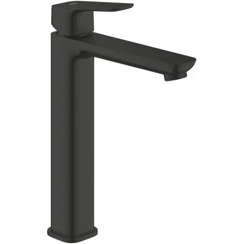Смеситель для раковины Grohe Cubeo 1017292430 без донного клапана, черный матовый