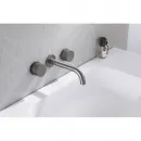 Смеситель для раковины Abber Wasser Kreis AF81122NG встраиваемый, никель