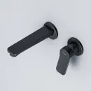 Смеситель для раковины Am.Pm X-Joy F85A72622 встраиваемый, без донного клапана, черный матовый