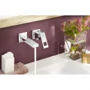 Смеситель для раковины Grohe Eurocube 19895000 встраиваемый, без донного клапана, хром