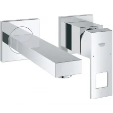 Смеситель для раковины Grohe Eurocube 19895000 встраиваемый, без донного клапана, хром