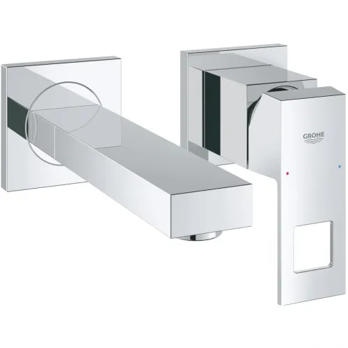 Смеситель для раковины Grohe Eurocube 19895000 встраиваемый, без донного клапана, хром