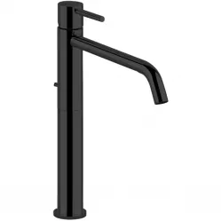 Смеситель для раковины Gessi Via Tortona 18605#299 с донным клапаном, черный матовый