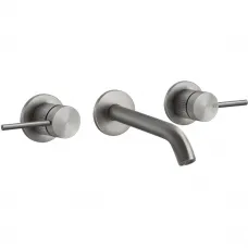 Смеситель для раковины Gessi Gessi316 54492#239 встраиваемый, без донного клапана, нержавеющая сталь