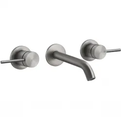 Смеситель для раковины Gessi Gessi316 54492#239 встраиваемый, без донного клапана, нержавеющая сталь