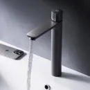 Смеситель для раковины Am.Pm X-Joy F85A92522 без донного клапана, черный матовый