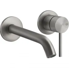 Смеситель для раковины Gessi Gessi316 54086#239 встраиваемый, без донного клапана, нержавеющая сталь