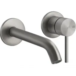 Смеситель для раковины Gessi Gessi316 54086#239 встраиваемый, без донного клапана, нержавеющая сталь