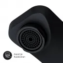 Смеситель для раковины Am.Pm Gem F90A72222 встраиваемый, без донного клапана, черный матовый