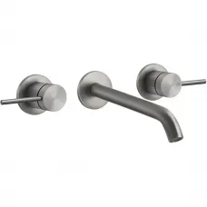Смеситель для раковины Gessi Gessi316 54494#239 встраиваемый, без донного клапана, нержавеющая сталь
