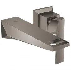 Смеситель для раковины Grohe Allure Brilliant 19781AL0 встраиваемый, без донного клапана, темный графит матовый