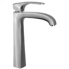 Смеситель для раковины Paini Lady 89PA205LLL без донного клапана, нержавеющая сталь